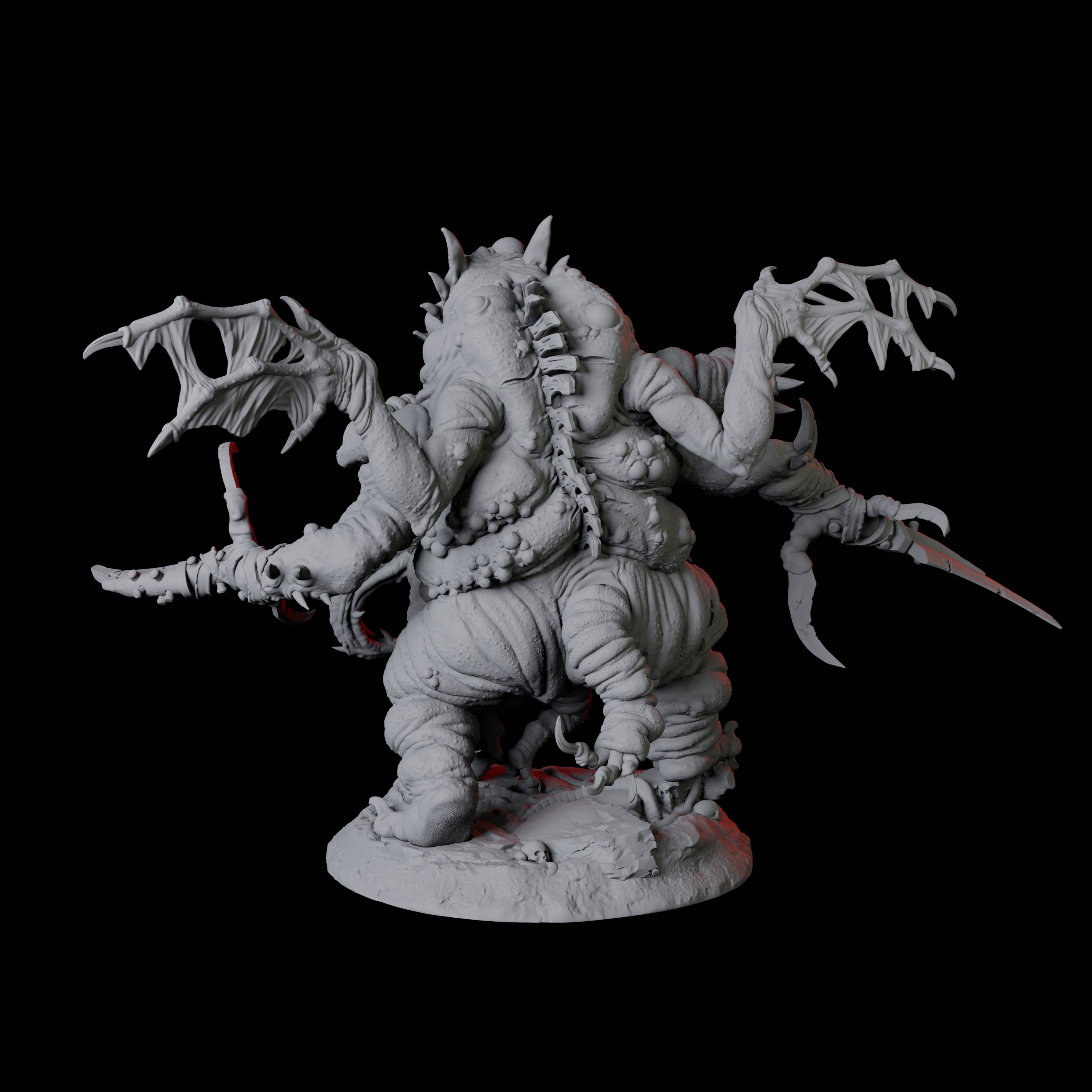 Fleshwarped Irnakurse C Miniature for Dungeons and Dragons, Pathfinder or other TTRPGs
