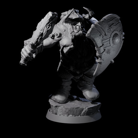 Fleshwarped Ogre Cabal Miniature for Dungeons and Dragons, Pathfinder or other TTRPGs