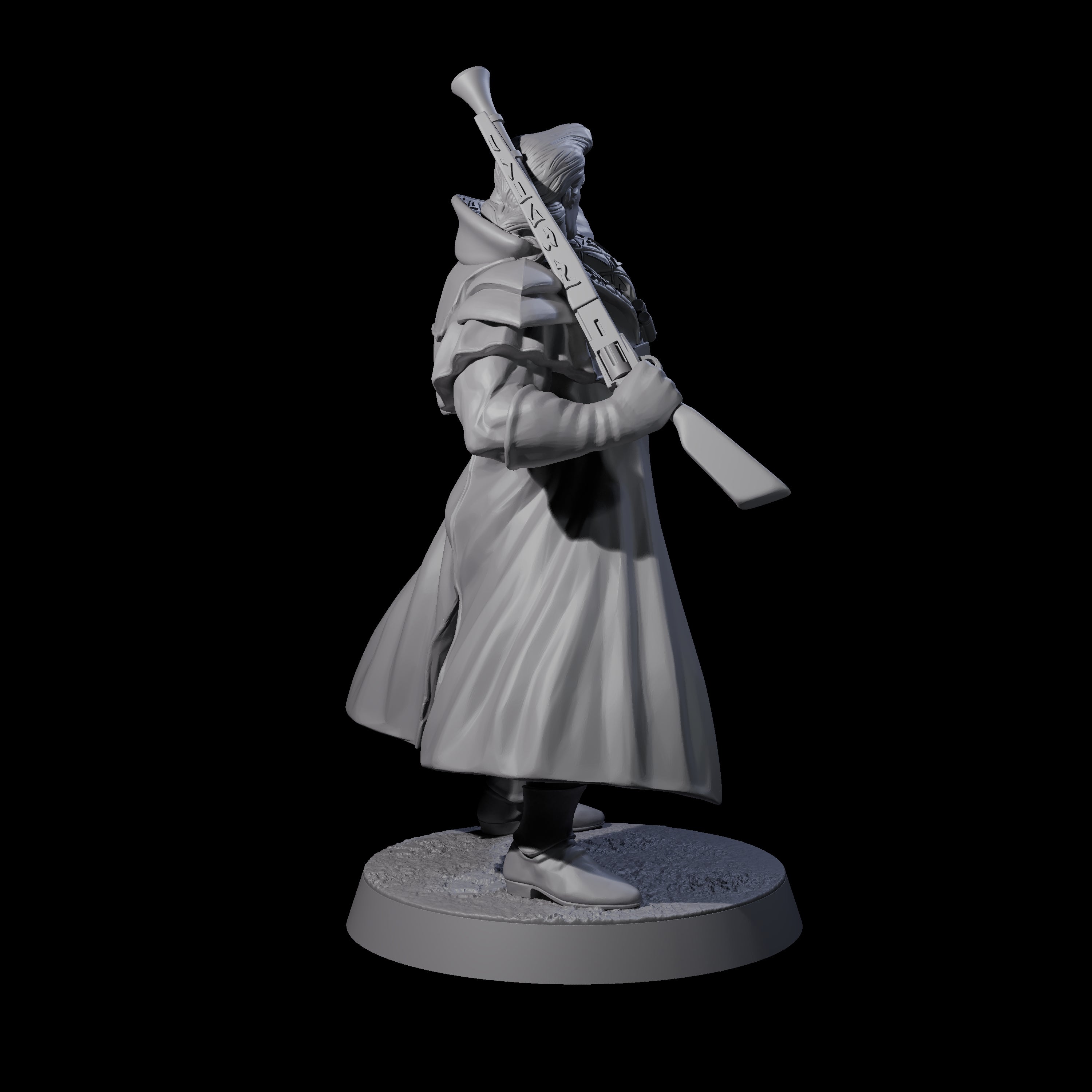 Flexing Huntmaster Miniature for Dungeons and Dragons, Pathfinder or other TTRPGs