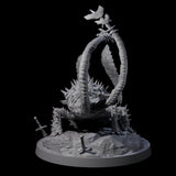 Flexing Rust Buster Monster Miniature for Dungeons and Dragons, Pathfinder or other TTRPGs