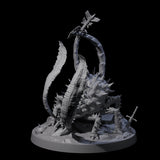 Flexing Rust Buster Monster Miniature for Dungeons and Dragons, Pathfinder or other TTRPGs