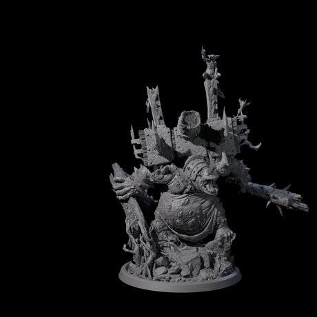 Flinga - The Walking Troll Catapult Miniature for Dungeons and Dragons, Pathfinder or other TTRPGs