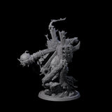 Flinga - The Walking Troll Catapult Miniature for Dungeons and Dragons, Pathfinder or other TTRPGs