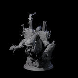 Flinga - The Walking Troll Catapult Miniature for Dungeons and Dragons, Pathfinder or other TTRPGs