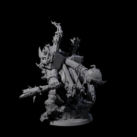 Flinga - The Walking Troll Catapult Miniature for Dungeons and Dragons, Pathfinder or other TTRPGs