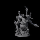 Flinga - The Walking Troll Catapult Miniature for Dungeons and Dragons, Pathfinder or other TTRPGs