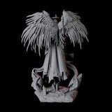 Floating Executioner Devil B Miniature for Dungeons and Dragons, Pathfinder or other TTRPGs