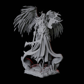 Floating Executioner Devil B Miniature for Dungeons and Dragons, Pathfinder or other TTRPGs