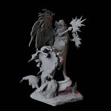 Floating Executioner Devil C Miniature for Dungeons and Dragons, Pathfinder or other TTRPGs