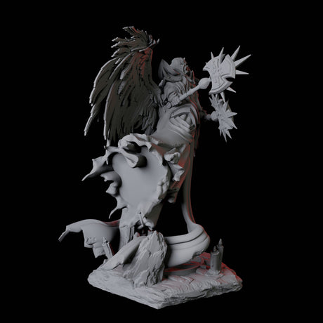 Floating Executioner Devil C Miniature for Dungeons and Dragons, Pathfinder or other TTRPGs