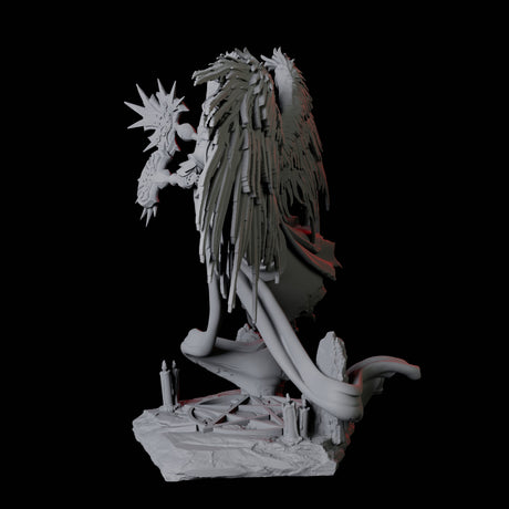 Floating Executioner Devil C Miniature for Dungeons and Dragons, Pathfinder or other TTRPGs