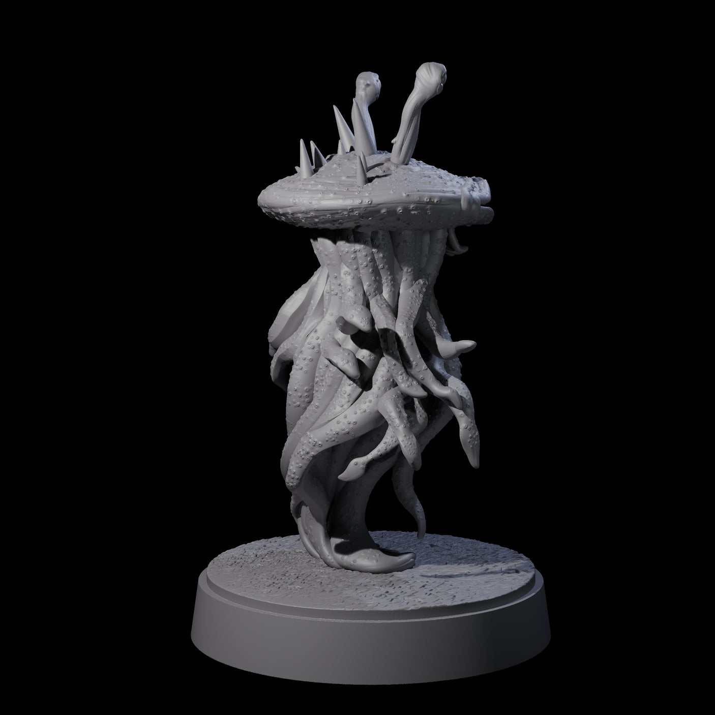 Floating Flumph Miniature for Dungeons and Dragons, Pathfinder or other TTRPGs