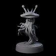 Floating Flumph Miniature for Dungeons and Dragons, Pathfinder or other TTRPGs