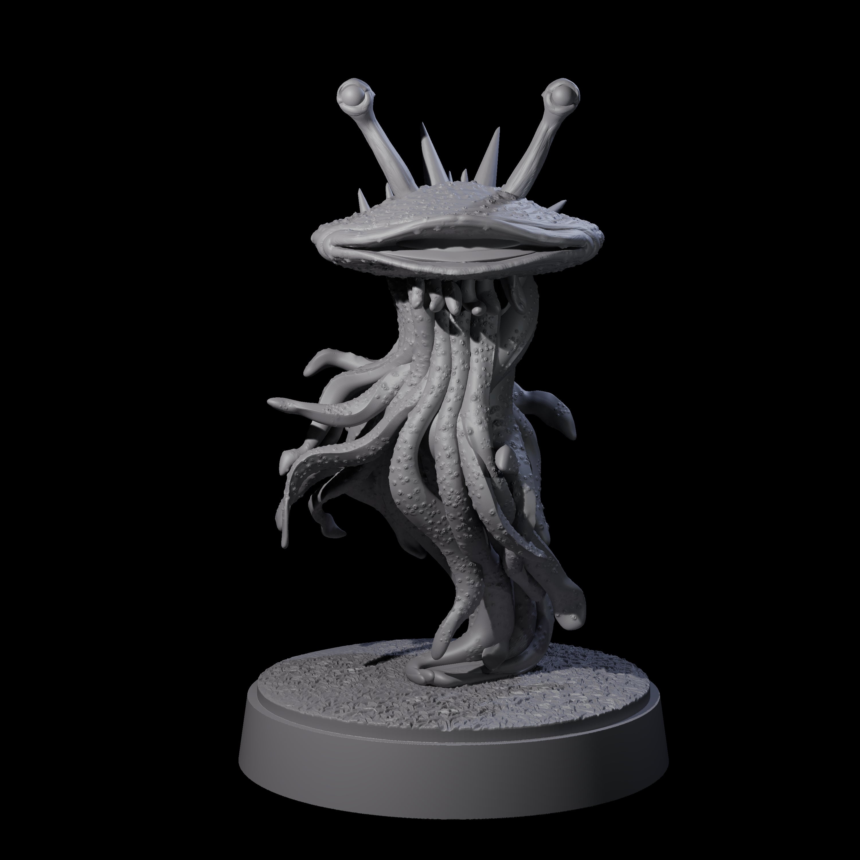 Floating Flumph Miniature for Dungeons and Dragons, Pathfinder or other TTRPGs