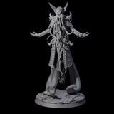 Floating Master Mind Flayer B Miniature for Dungeons and Dragons, Pathfinder or other TTRPGs