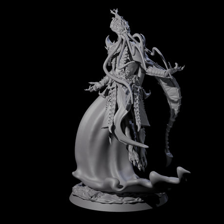 Floating Master Mind Flayer D Miniature for Dungeons and Dragons, Pathfinder or other TTRPGs