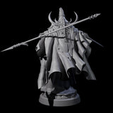 Floating Robed Cultist B Miniature for Dungeons and Dragons, Pathfinder or other TTRPGs