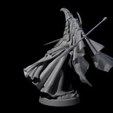 Floating Robed Cultist B Miniature for Dungeons and Dragons, Pathfinder or other TTRPGs