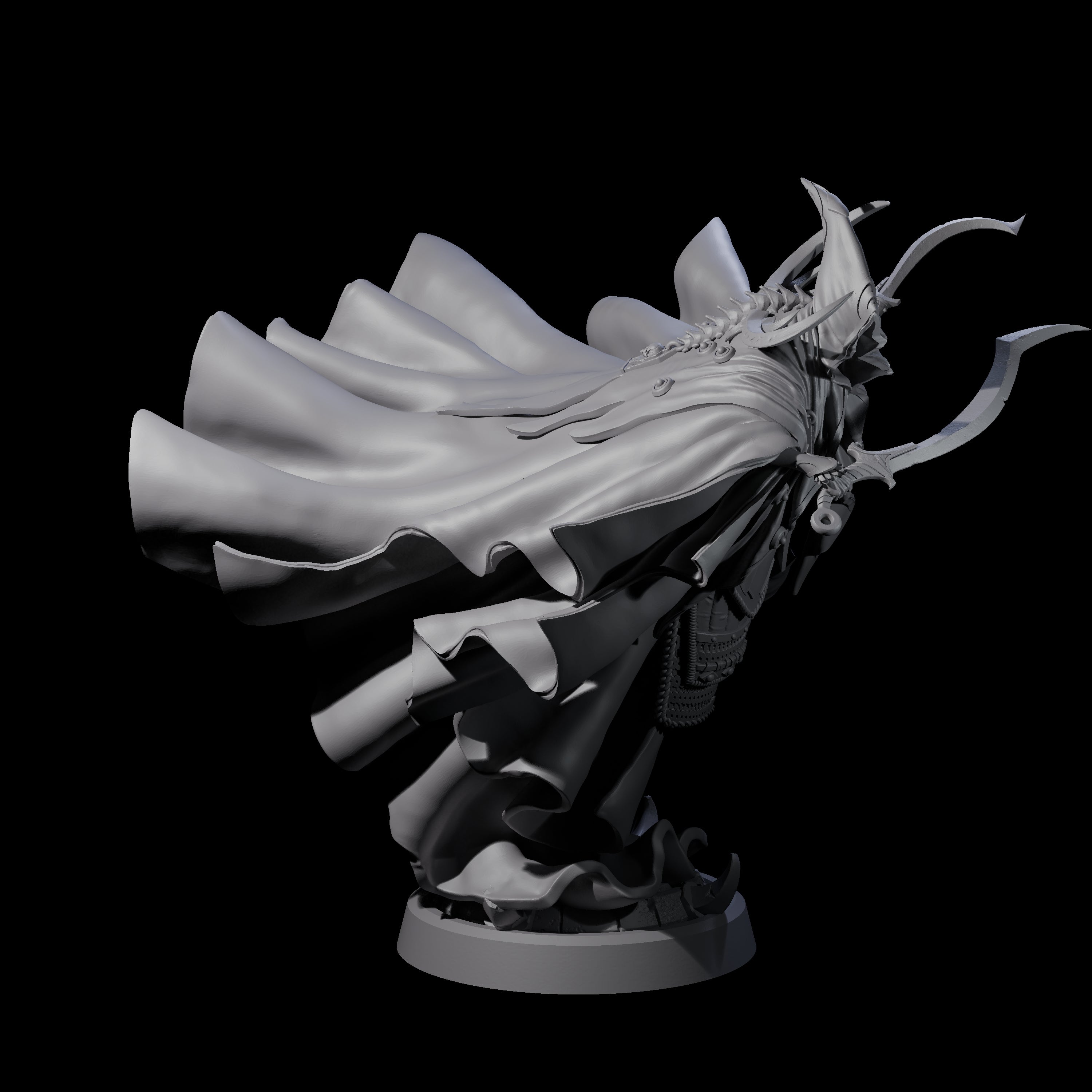 Floating Robed Cultist C Miniature for Dungeons and Dragons, Pathfinder or other TTRPGs