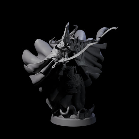Floating Robed Cultist C Miniature for Dungeons and Dragons, Pathfinder or other TTRPGs