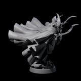 Floating Robed Cultist C Miniature for Dungeons and Dragons, Pathfinder or other TTRPGs