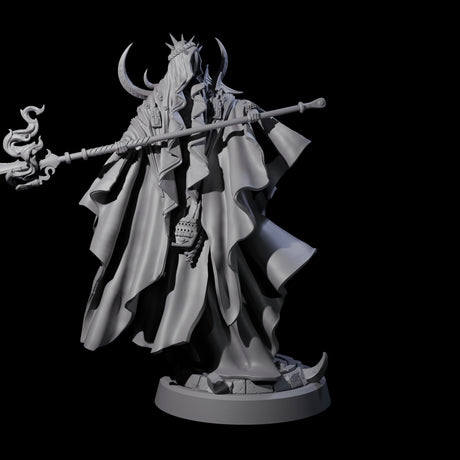 Floating Robed Cultist D Miniature for Dungeons and Dragons, Pathfinder or other TTRPGs