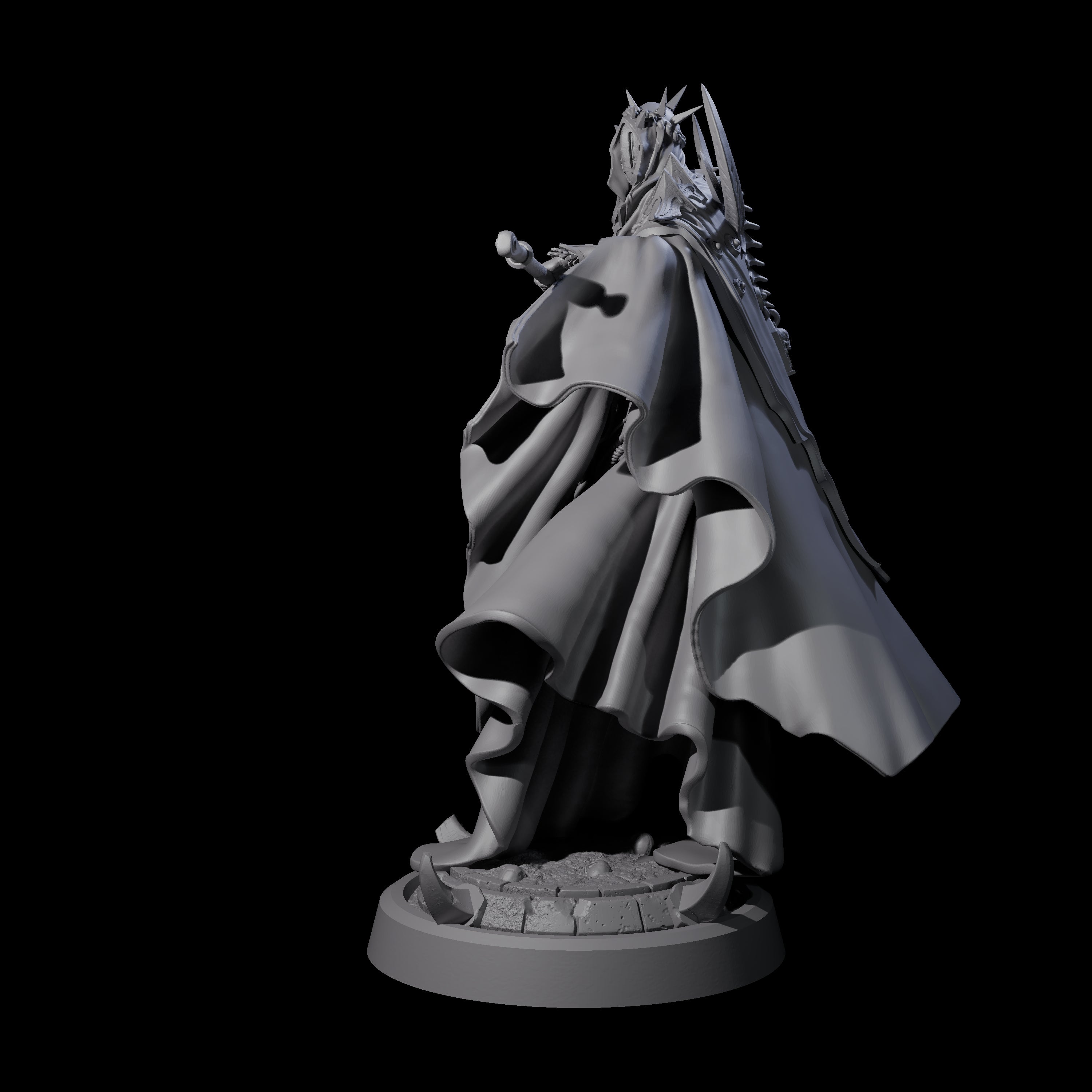 Floating Robed Cultist D Miniature for Dungeons and Dragons, Pathfinder or other TTRPGs