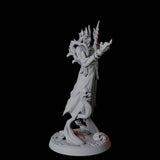 Floating Undead Warlock Miniature for Dungeons and Dragons, Pathfinder or other TTRPGs