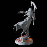 Floating Wraith B Miniature for Dungeons and Dragons, Pathfinder or other TTRPGs