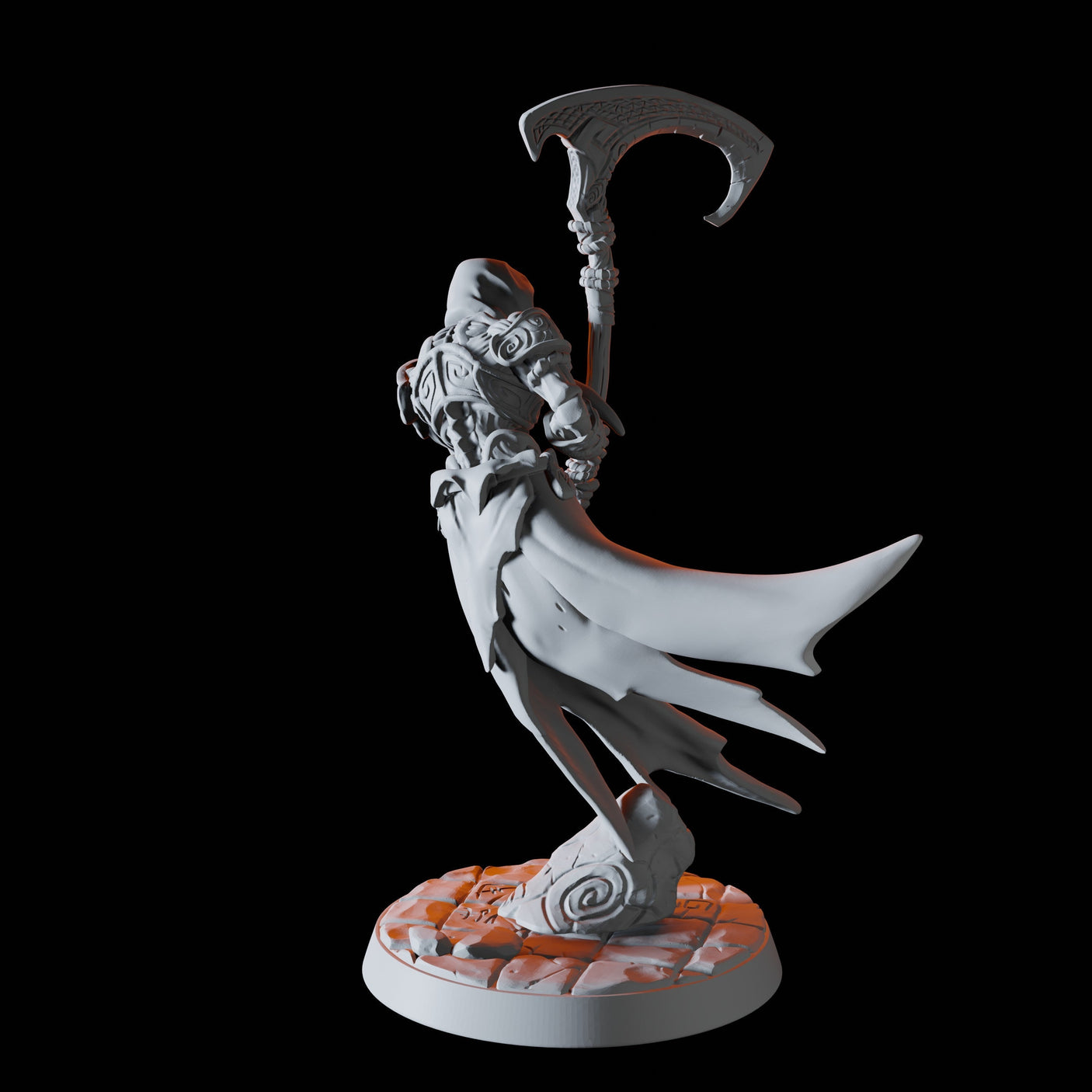 Floating Wraith C Miniature for Dungeons and Dragons, Pathfinder or other TTRPGs