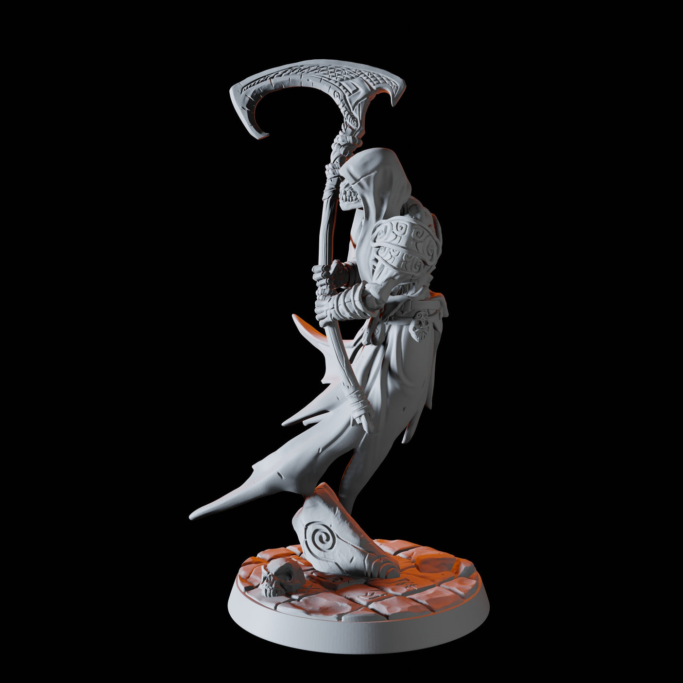Floating Wraith C Miniature for Dungeons and Dragons, Pathfinder or other TTRPGs
