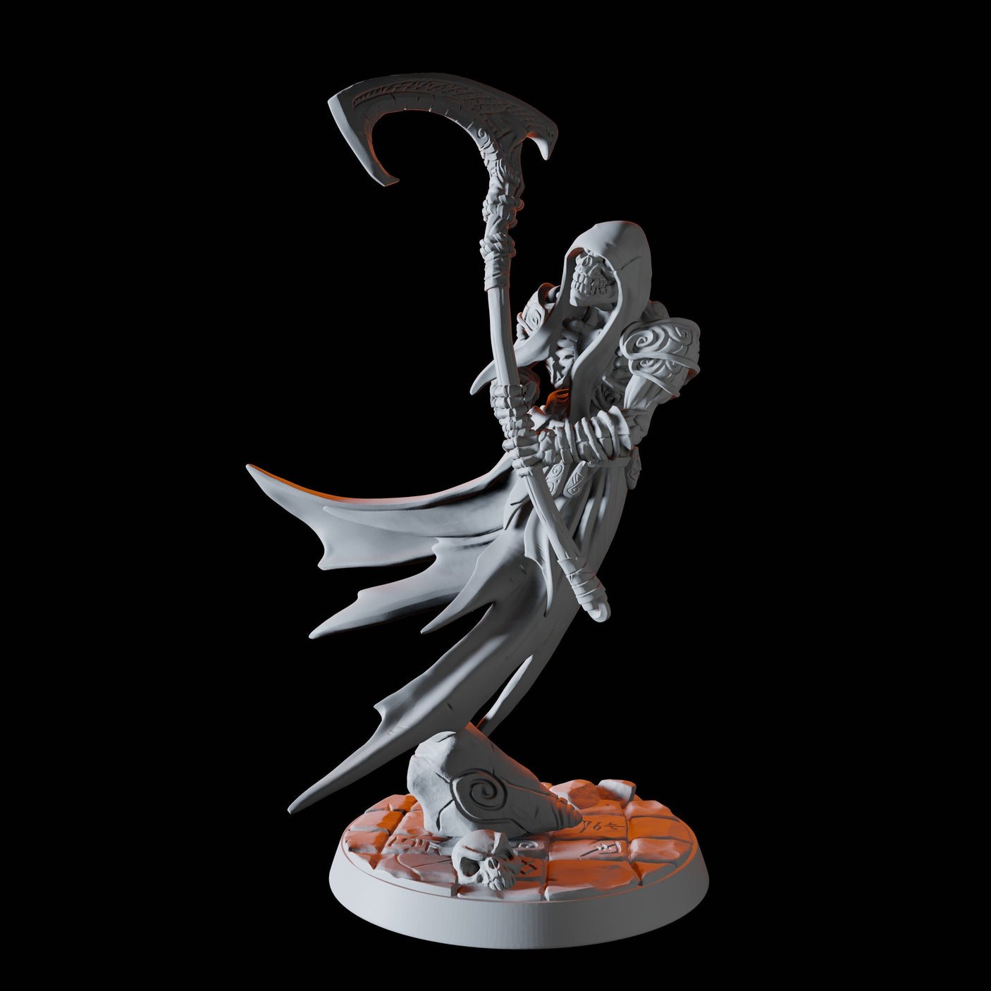 Floating Wraith C Miniature for Dungeons and Dragons, Pathfinder or other TTRPGs