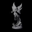 Floating and Gliding Pixie Miniature for Dungeons and Dragons, Pathfinder or other TTRPGs
