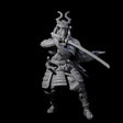 Flowing Katana Samuari Miniature for Dungeons and Dragons, Pathfinder or other TTRPGs