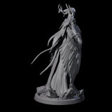 Flowing Owl Worshipping Cultist A Miniature for Dungeons and Dragons, Pathfinder or other TTRPGs