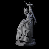 Flowing Owl Worshipping Cultist B Miniature for Dungeons and Dragons, Pathfinder or other TTRPGs