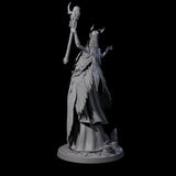 Flowing Owl Worshipping Cultist C Miniature for Dungeons and Dragons, Pathfinder or other TTRPGs