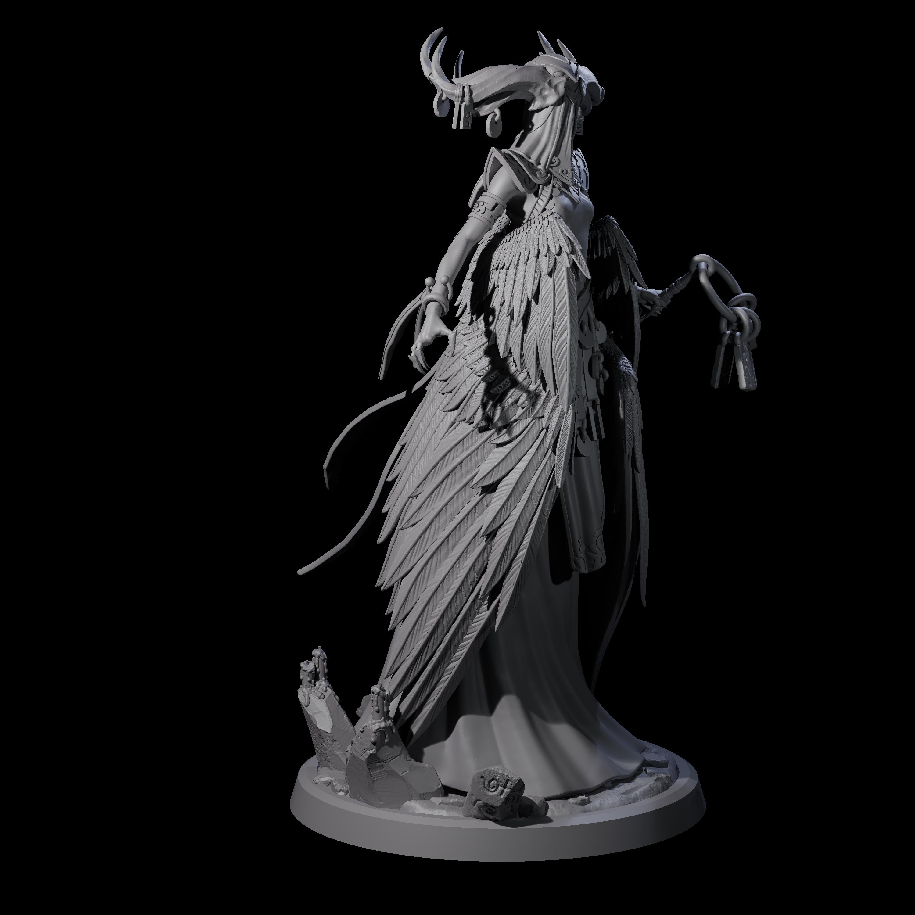 Flowing Owl Worshipping Cultist A