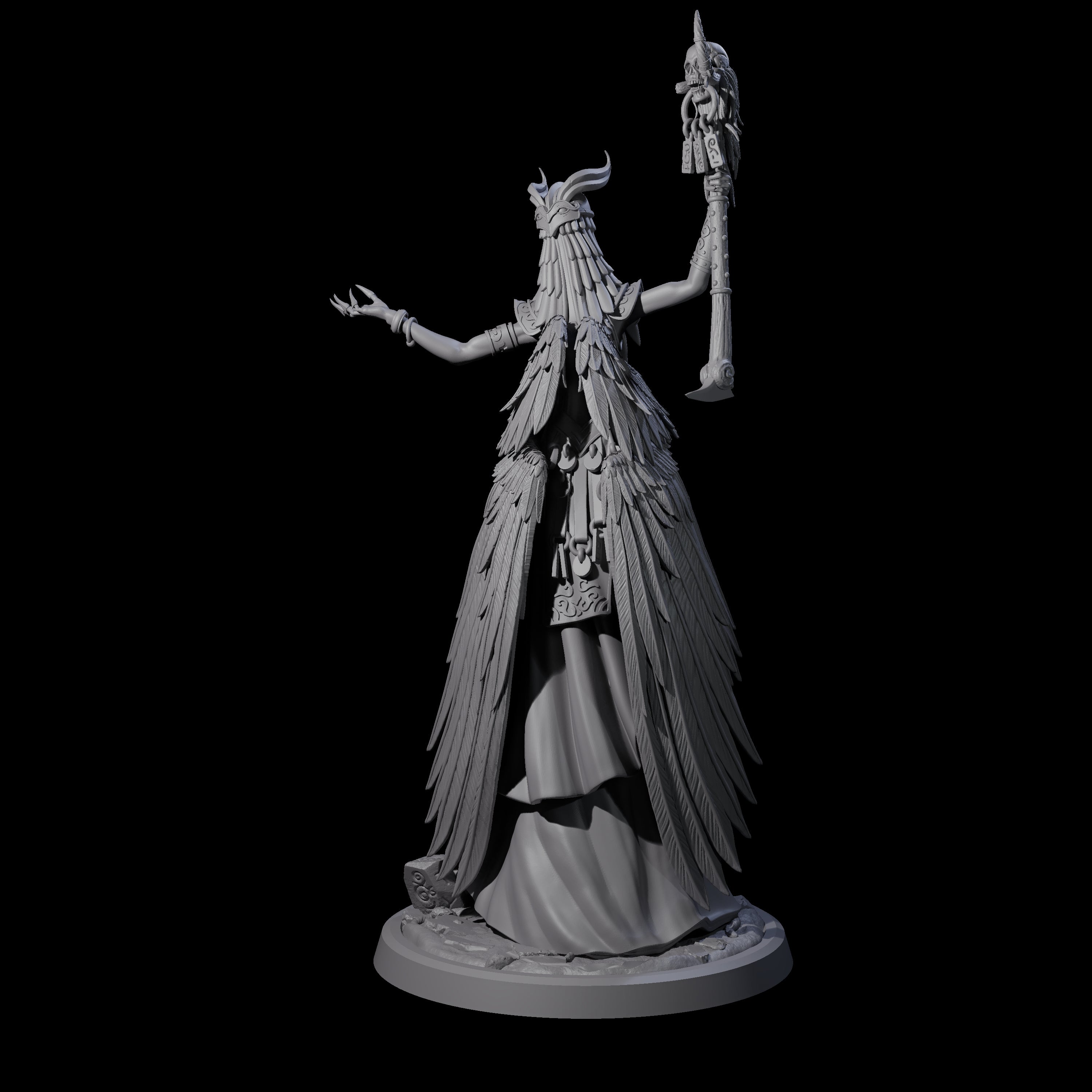 Flowing Owl Worshipping Cultist C