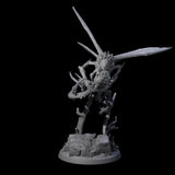 Fluttering Mi-Go Flyer Miniature for Dungeons and Dragons, Pathfinder or other TTRPGs