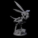 Fluttering Mi-Go Flyer Miniature for Dungeons and Dragons, Pathfinder or other TTRPGs