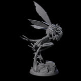 Fluttering Mi-Go Flyer Miniature for Dungeons and Dragons, Pathfinder or other TTRPGs