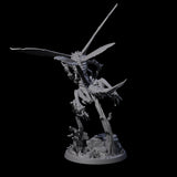 Fluttering Mi-Go Flyer Miniature for Dungeons and Dragons, Pathfinder or other TTRPGs