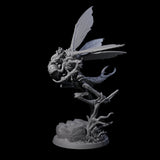Fluttering Mi-Go Flyer Miniature for Dungeons and Dragons, Pathfinder or other TTRPGs