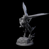 Fluttering Mi-Go Flyer Miniature for Dungeons and Dragons, Pathfinder or other TTRPGs