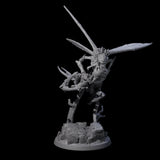 Fluttering Mi-Go Flyer Miniature for Dungeons and Dragons, Pathfinder or other TTRPGs