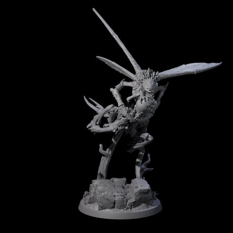 Fluttering Mi-Go Flyer Miniature for Dungeons and Dragons, Pathfinder or other TTRPGs