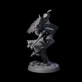 Flying Celestial Pin-up Miniature for Dungeons and Dragons, Pathfinder or other TTRPGs