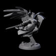 Flying Celestial Pin-up Miniature for Dungeons and Dragons, Pathfinder or other TTRPGs