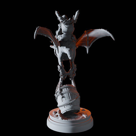 Flying Goblin Bombardier A Miniature for Dungeons and Dragons, Pathfinder or other TTRPGs